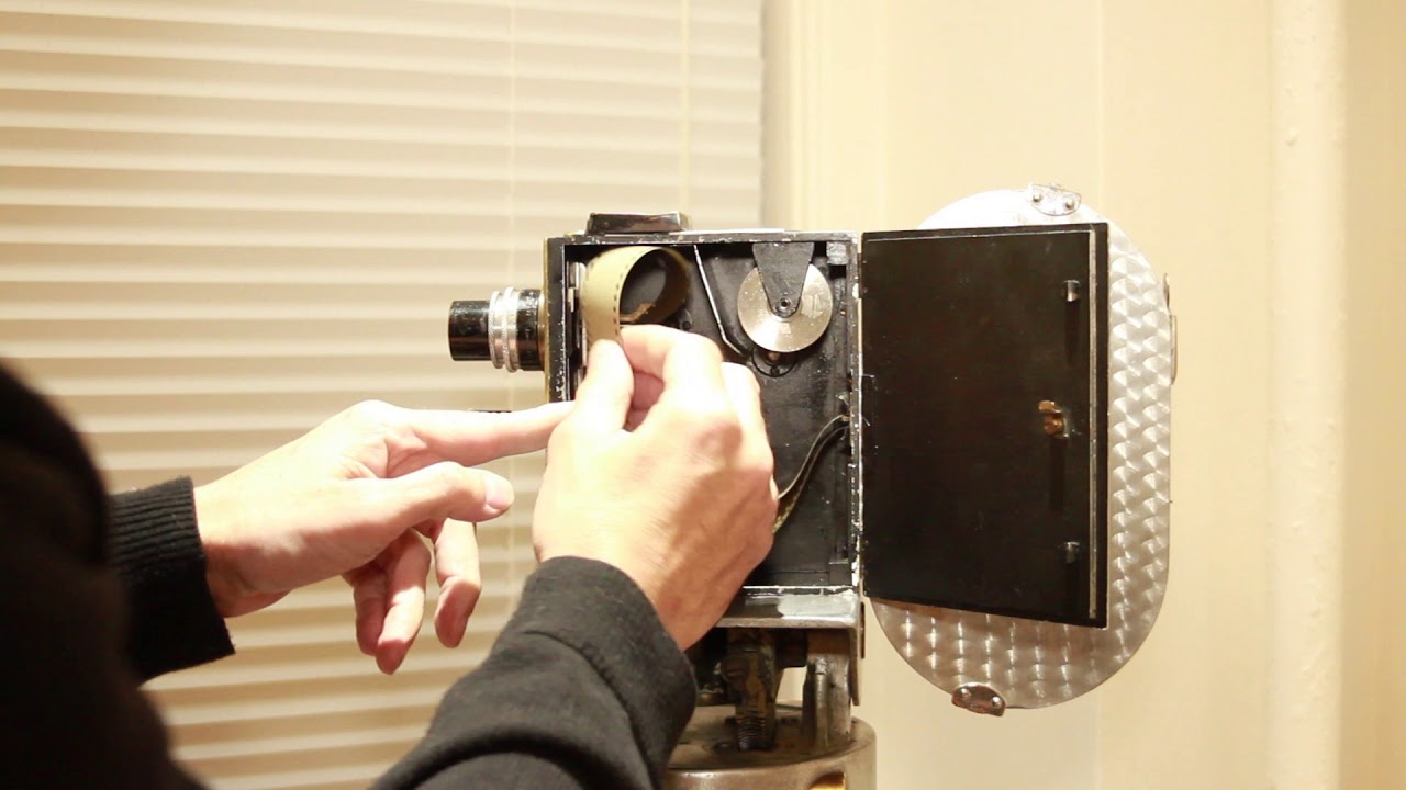 A. Bourdereau Cinex camera 35mm Motion Picture Camera 1926