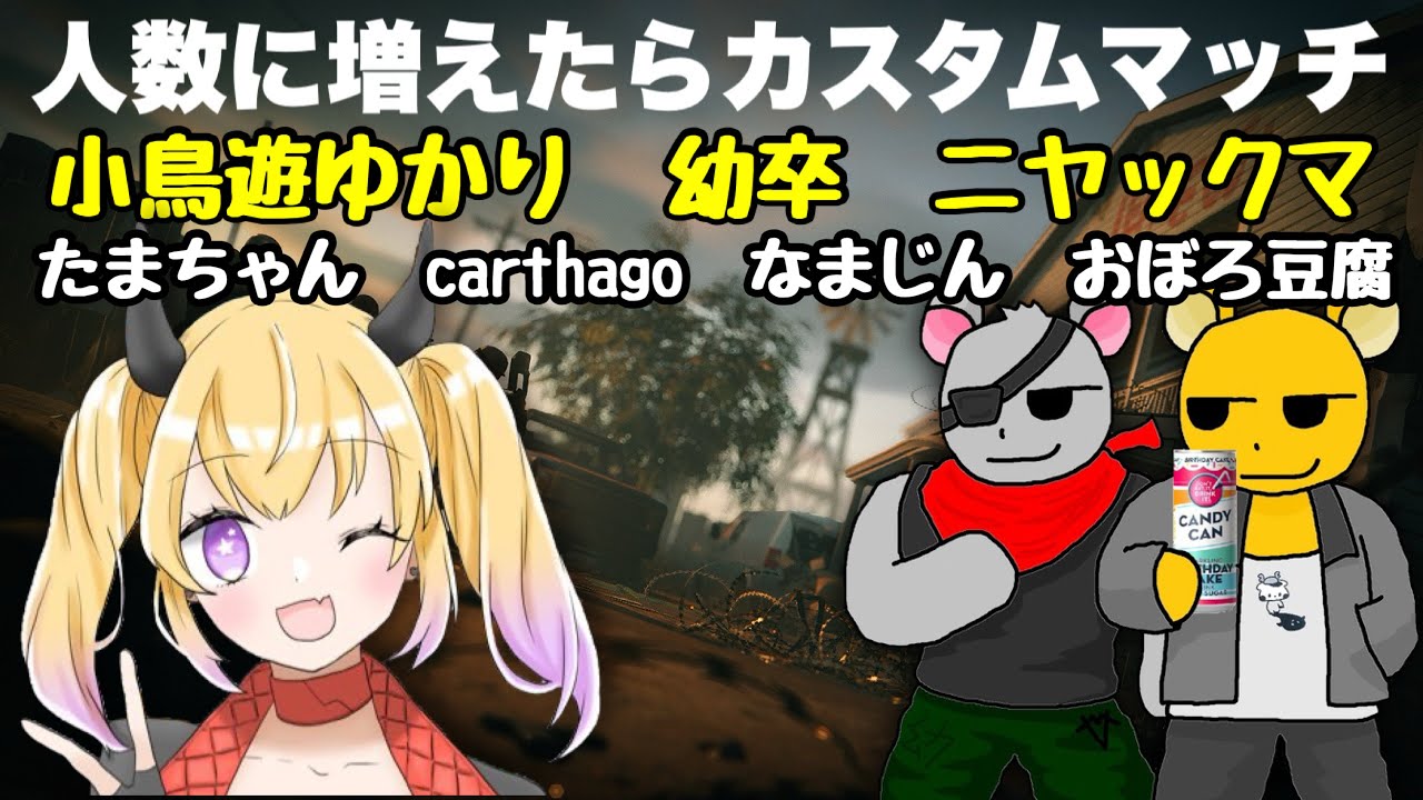 【シージ】真夜中のシージの参加型配信