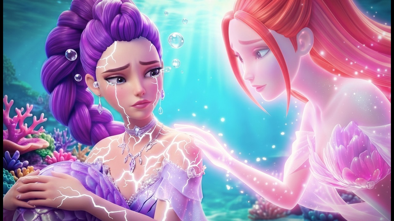 🧜‍♀️🔥 Dark Curse of the Black Orb | Love, Jealousy & The Pink Light Sacrifice 💖🌊| KPOP DEMON HUNTER