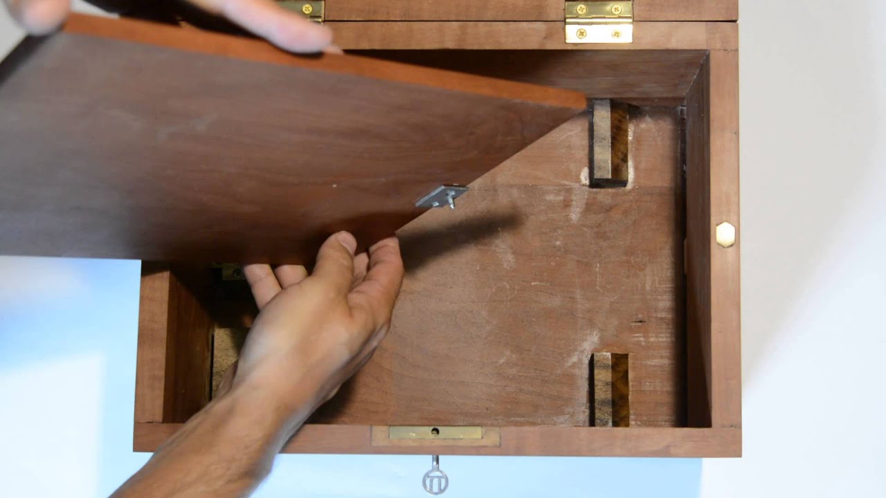 Jewellery Box with secret compartment