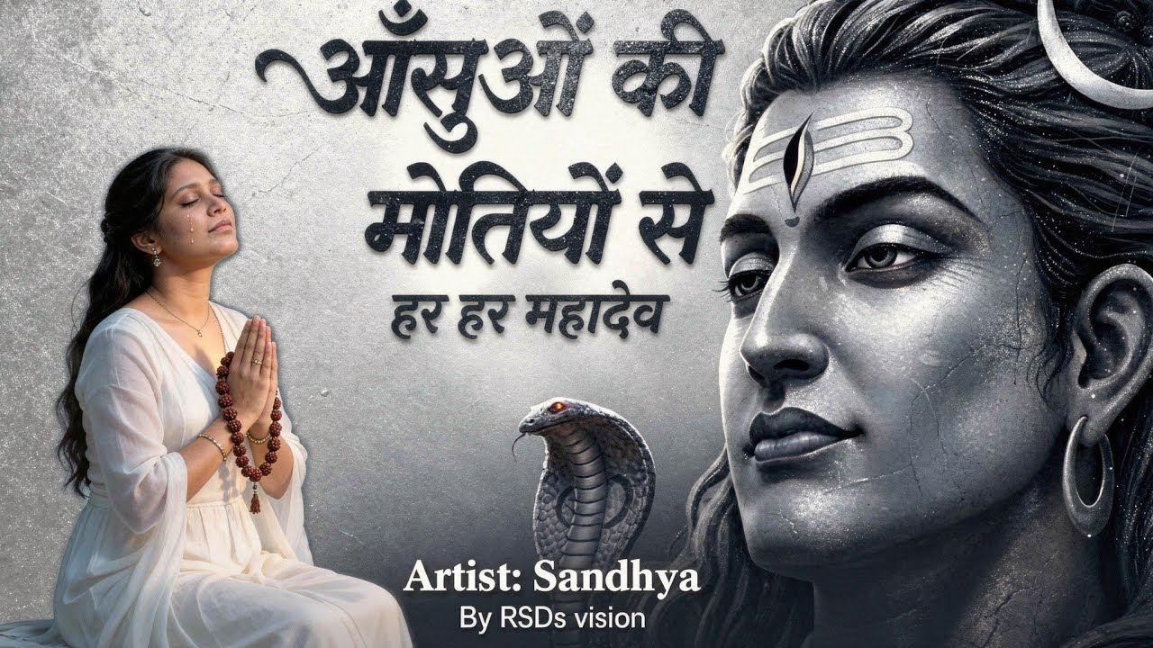 आंसुओं की मोतियों से लिखुं मैं शिव का नाम( Ravi singh)