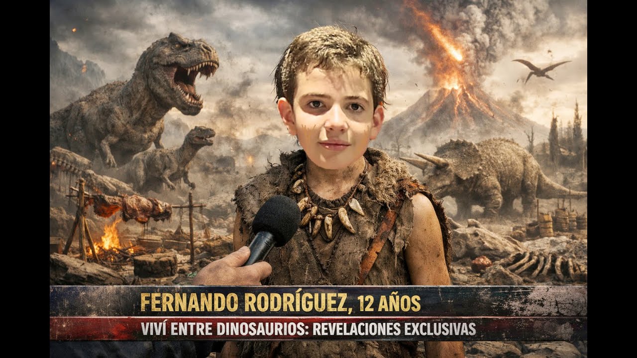 Fernando Rodríguez Polo El Joven que despertó a los dinosaurios TC