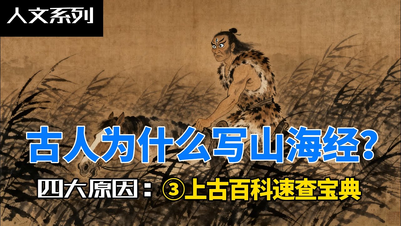 古人为什么要写山海经的第三大原因——上古百科速查宝典！