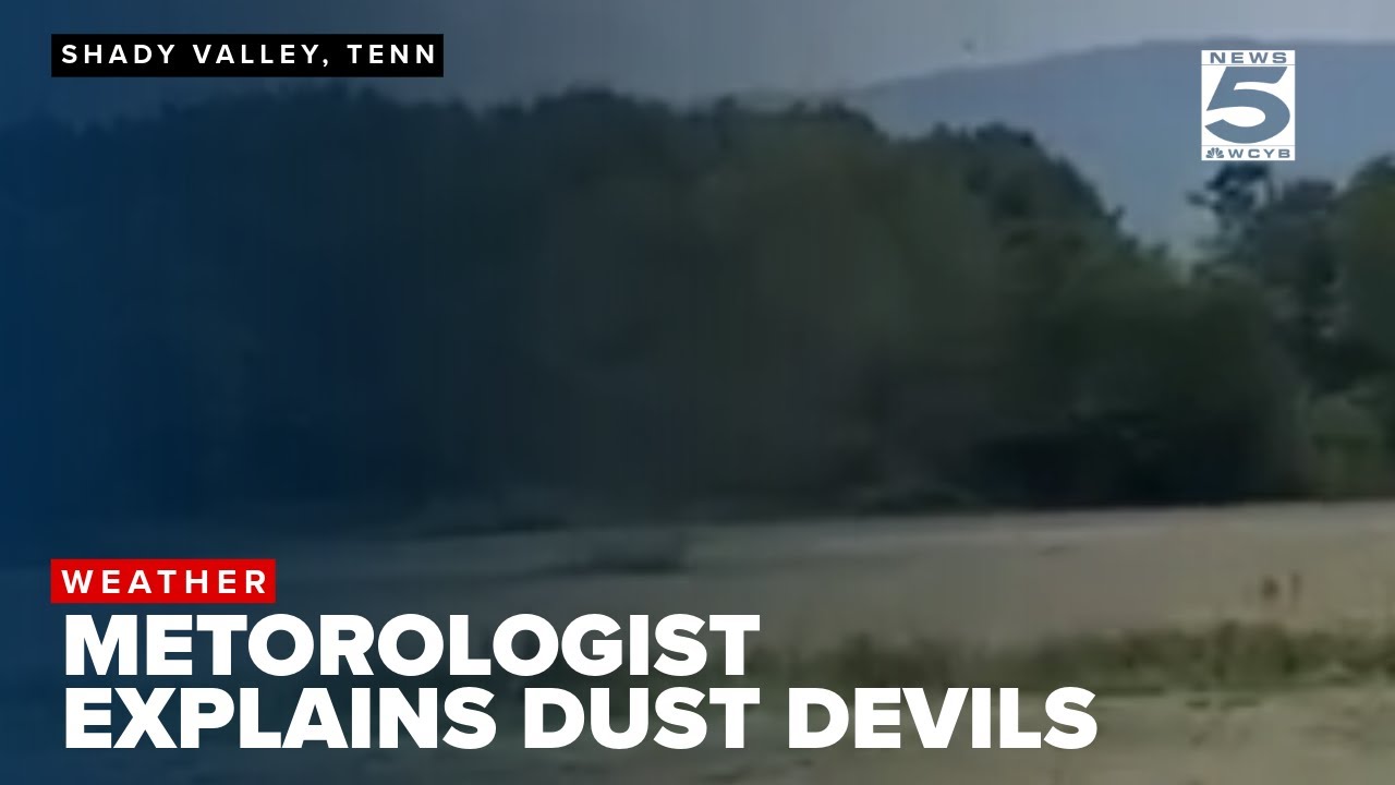 WCYB Meteorologist Kit Alexander discusses dust devils and how they are formed