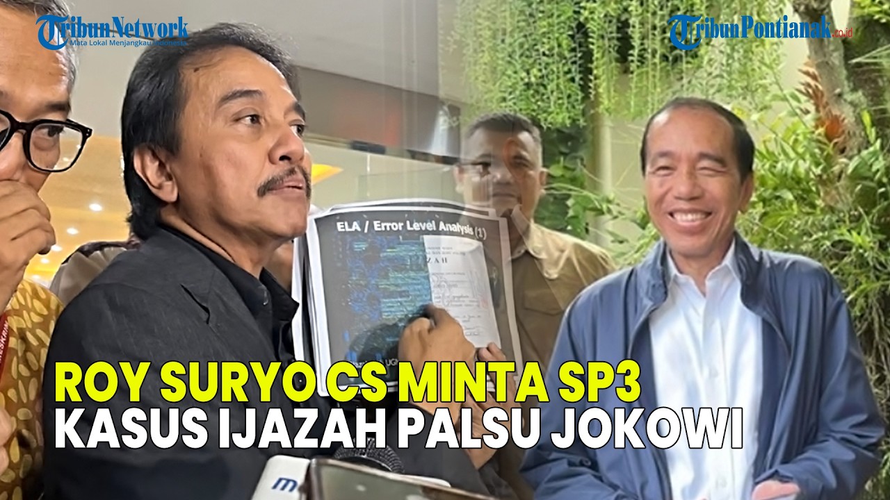 UPDATE❗ ROY SURYO CS MINTA SP3 KASUS IJAZAH PALSU JOKOWI