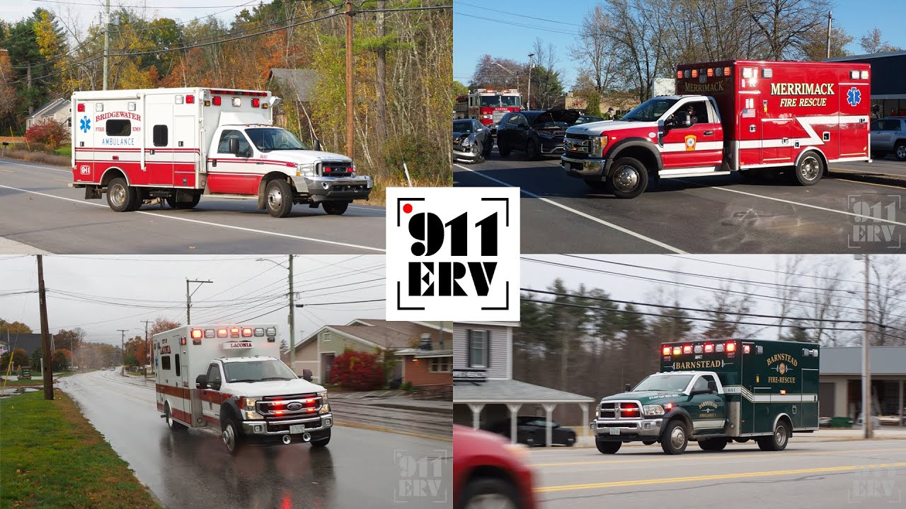 New Hampshire Ambulances Responding | Best of 2021 [Compilation]