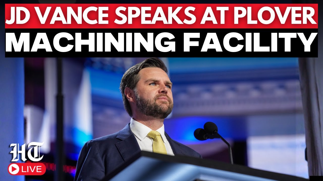 LIVE | Vice President JD Vance Speaks At Machining Facility In Plover Wisconsin | US News | Trump