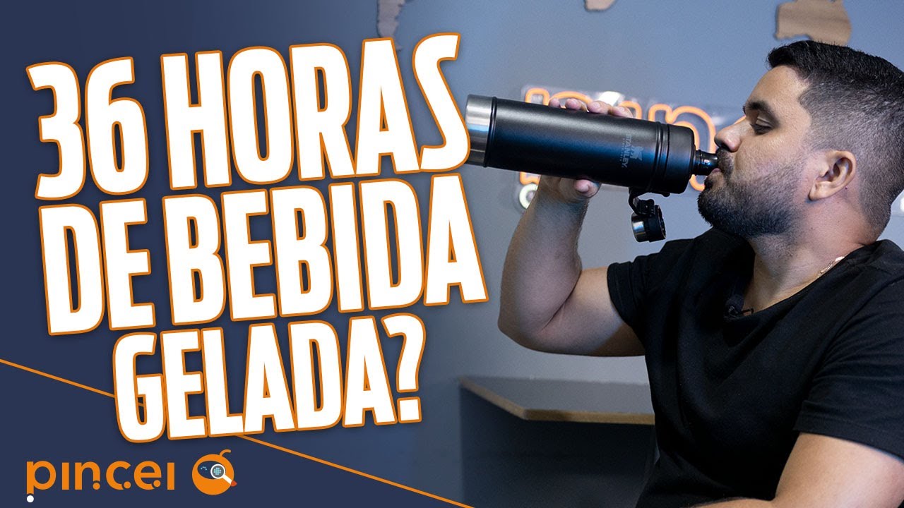 GARRAFA TÉRMICA STANLEY: Fiz os TESTES e veja a OPINIÃO DO DONO