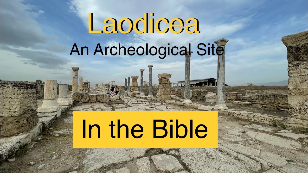 The ancient city of Laodicea: mentioned in the Bible (Denizli, Turkey)