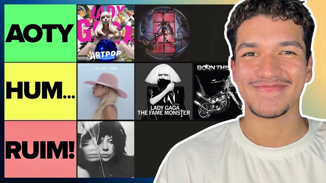 os melhores e piores álbuns da lady gaga!