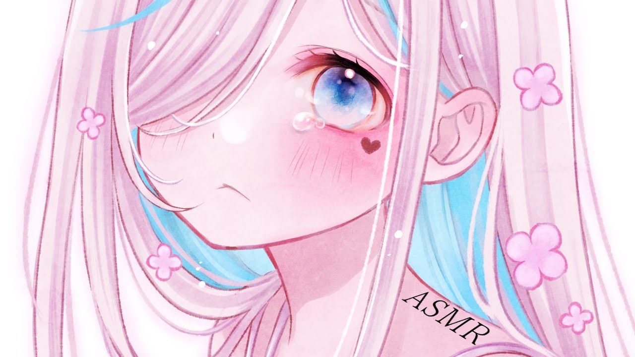 【ASMR】ずうっとゆっくりのタッピング⯎とんとん..寝かしつけ。耳元吐息 呼吸音。睡眠導入。Tapping.Ear Blowing【#イル_フローラ/Vtuber】