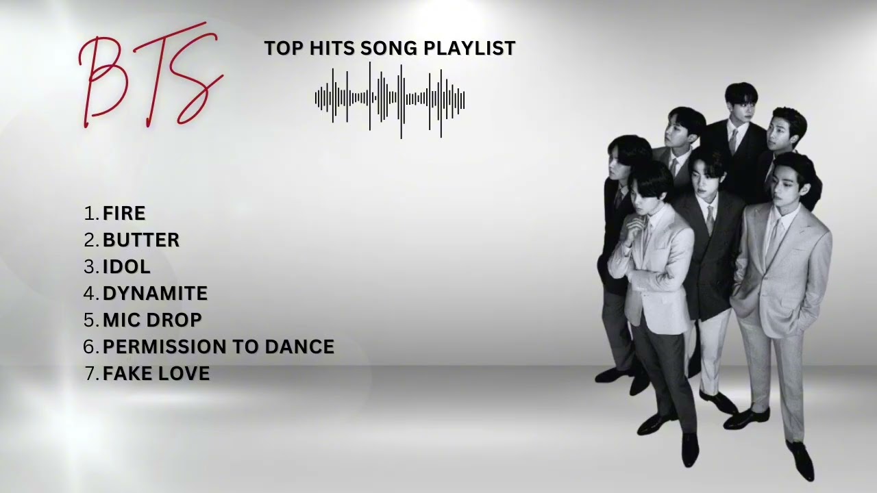 🎶BTS (방탄소년단) TOP HITS SONG PLAYLIST🎶