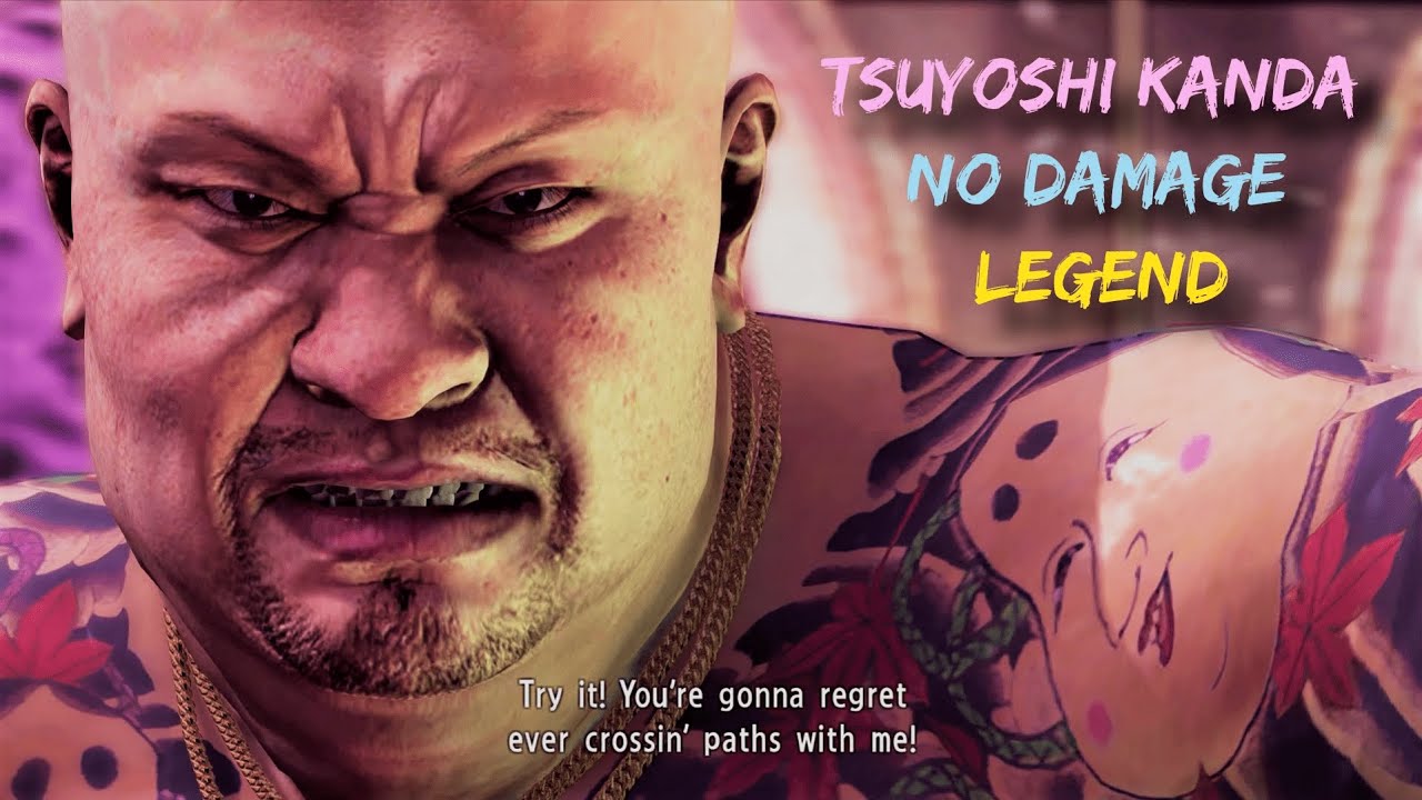 Yakuza 3 Remastered - Boss Fight #6: Tsuyoshi Kanda (NO DAMAGE) (No Equipment) [Legend] (4K 60FPS)