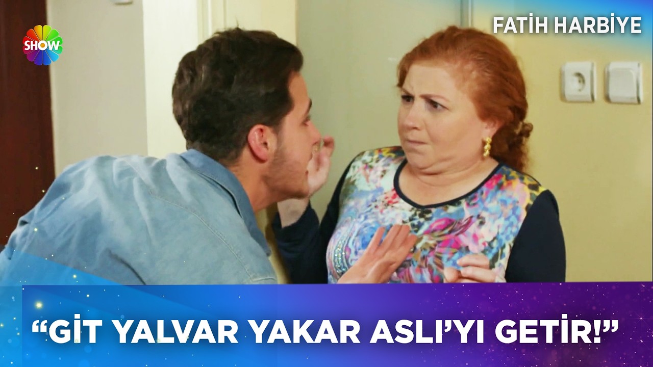Emre, Aslı için annesinin üzerine yürüyor! | Fatih Harbiye