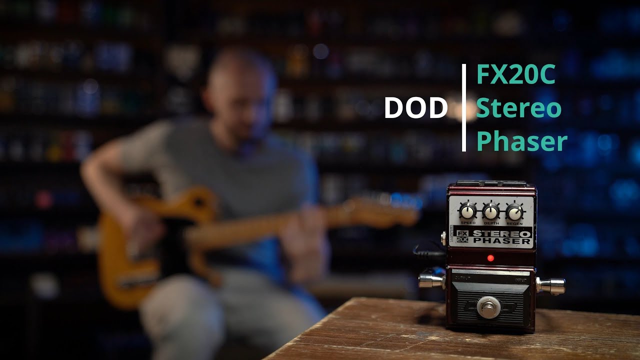 DOD FX20C Stereo Phaser - DMTR Pedal Shop #быстрообзор