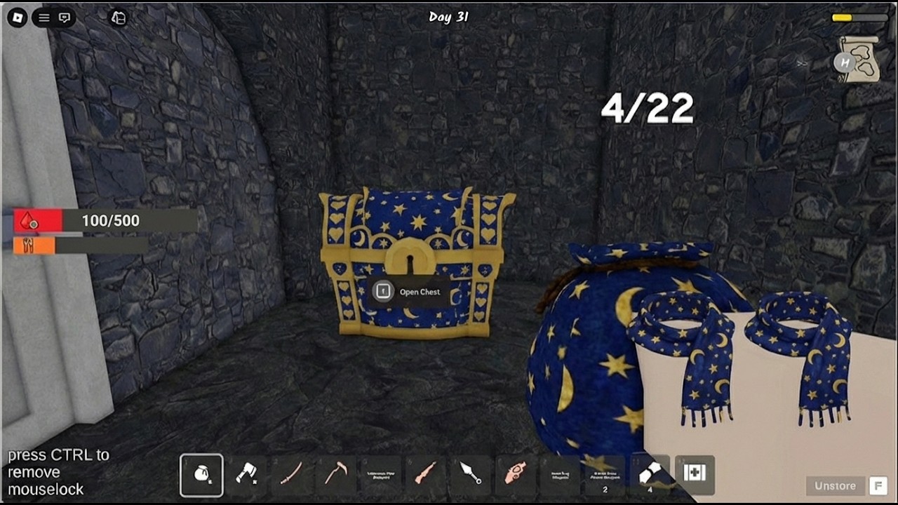 I FOUND A New NIGHTS CHEST Hard Mode in 99 Night in The Forest!