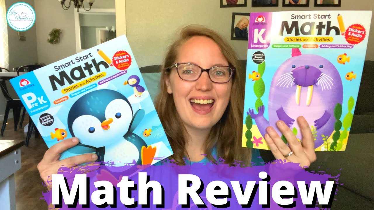 Using Evan-Moor Smart Start Math Kindergarten & Preschool || Homeschool Curriculum