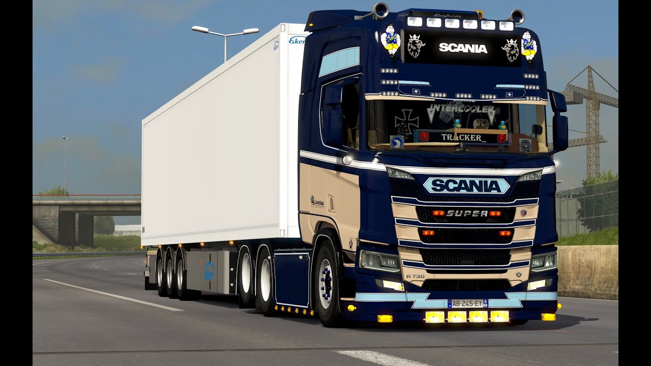 Euro Truck Simulator 2 | Scania R 2016 Tuning mods+Remoleds+Skin