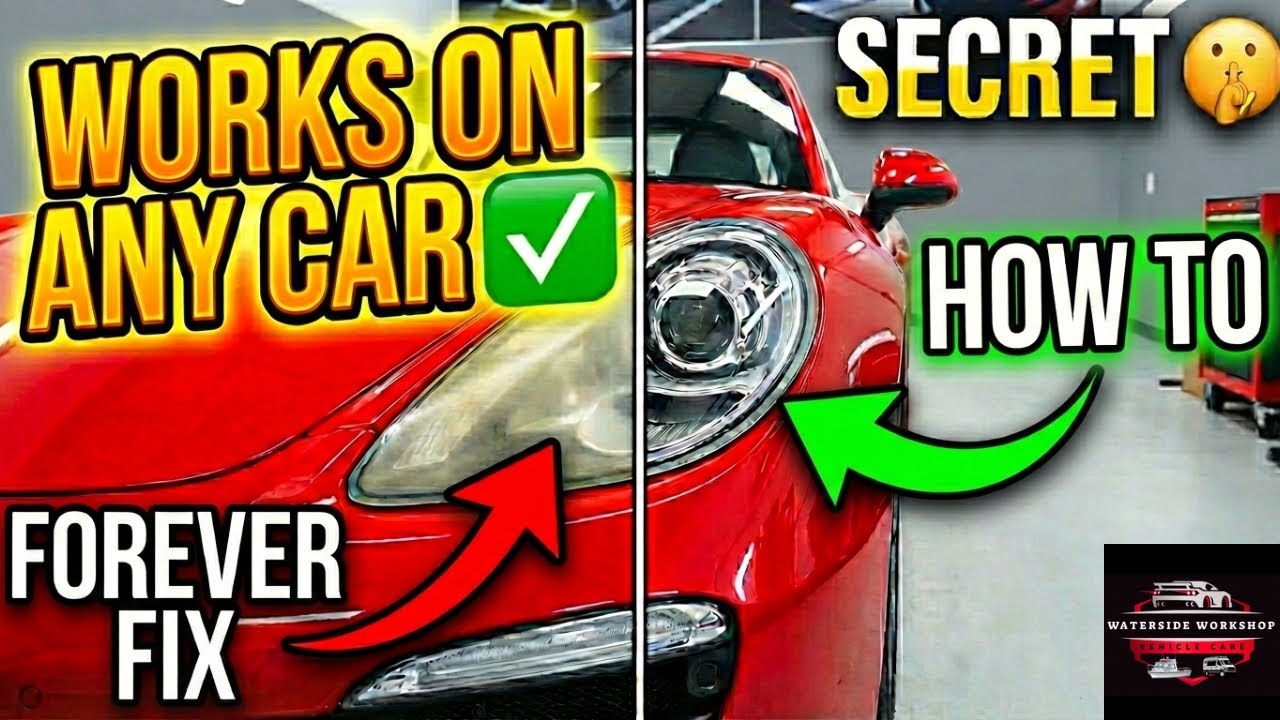 HOW TO PERMANENT HEADLIGHT RESTORATION!🔧✨| BETTER THAN BRAND NEW | DIY Guide| Stop Yellowing Forever