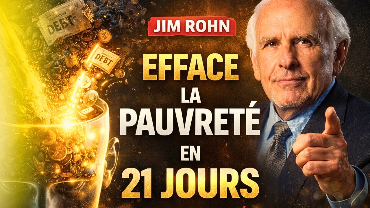 La Technique ULTIME de Jim Rohn pour 'Nettoyer' son Cerveau de la Pauvreté en 21 jours