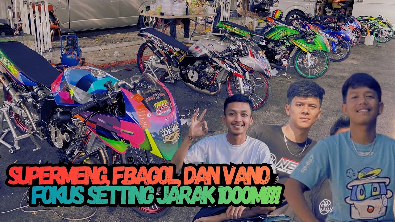 SUPERMENG,VANO, DAN F.BAGOL FOKUS SETTING 1000M!!!