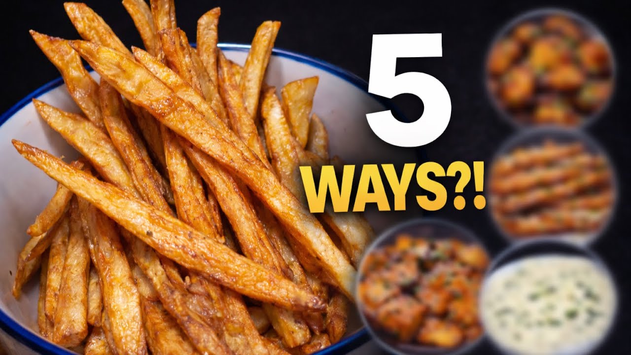 5 Potato Dishes in Under 5 Minutes
