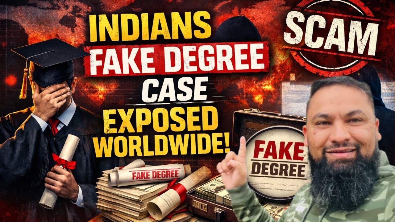 Indians Fake Degree Case EXPOSED Worldwide 😱 | Global Scam Revealed