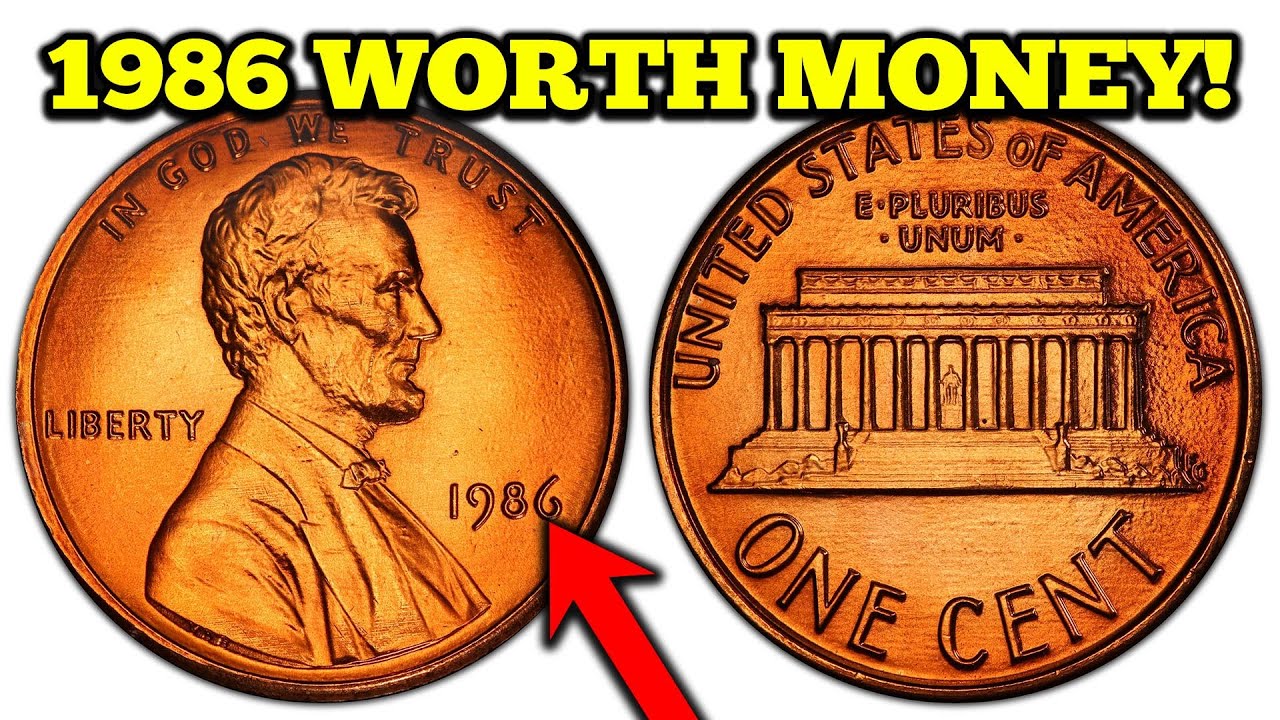 1986 PENNY ERROR COINS WORTH MONEY!