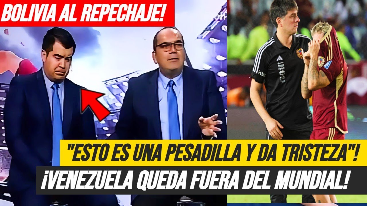 VENEZOLANOS DESTROZADOS TRAS CAER HUMILLADOS ANTE COLOMBIA | BOLIVIA MERECIÓ CLASIFICAR!