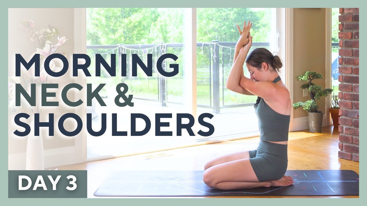 DAY 3 💚 15 min Morning Yoga & Pilates - UPPER BODY - Yogalates Challenge