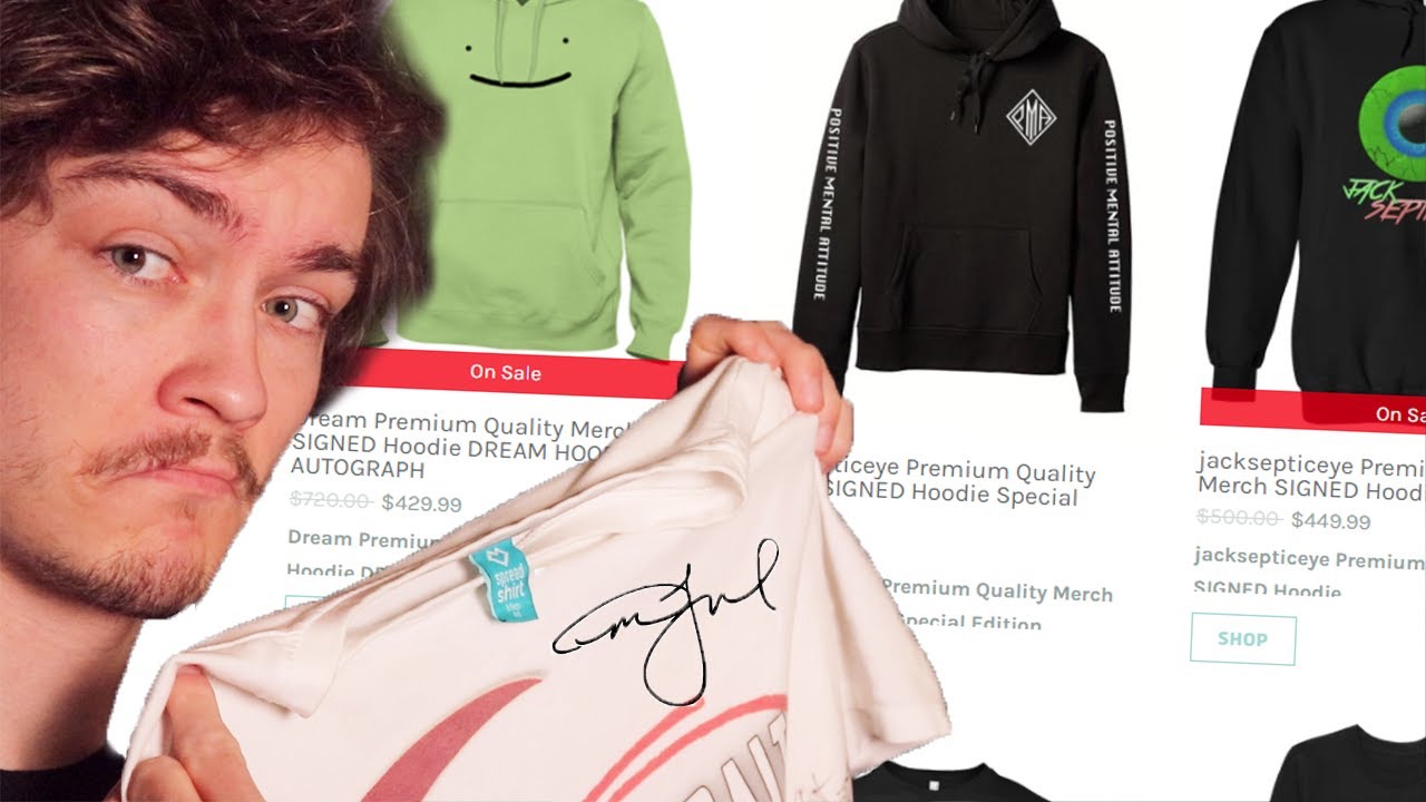 I Bought a Shirt Signed by Myself from a Fake Autograph Selling Website