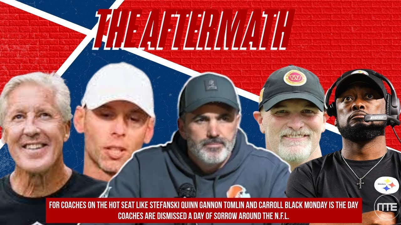 M.I.T.M. Black Monday !! What A Way To Start Te New Year Than Coaches On The Hat Seat Getting Fired