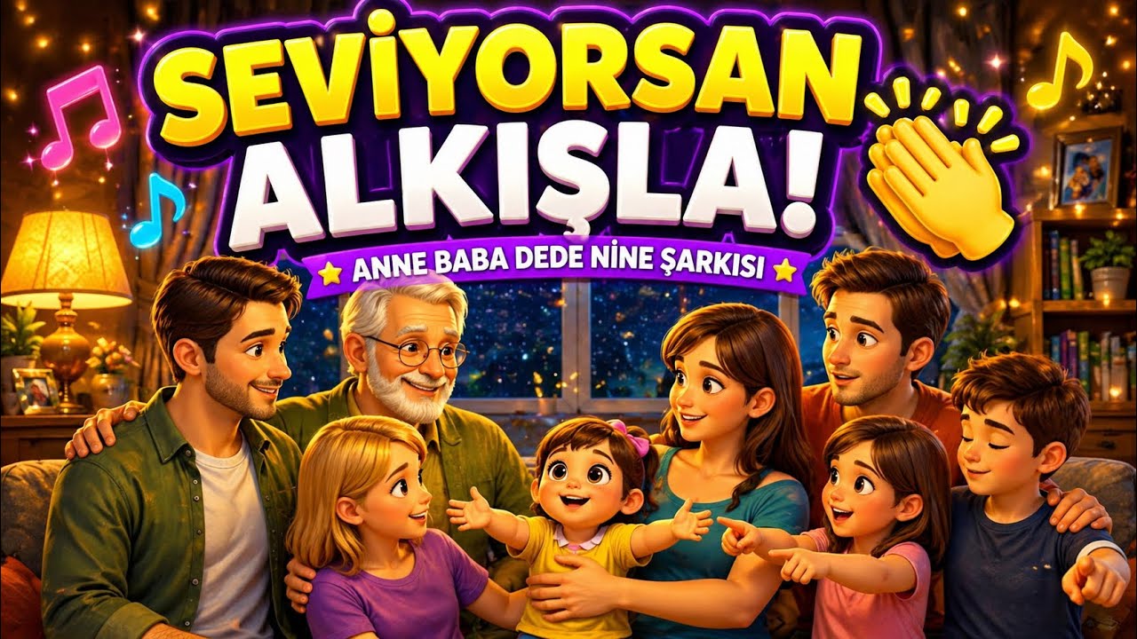 Anneni Seviyorsan Alkışla |  Çocuklar İçin Akraba İsimleri |  Anima Çocuk Şarkısı