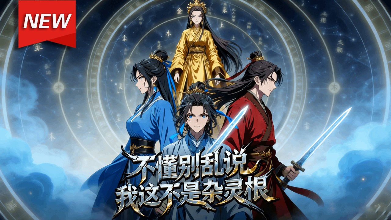 MULTISUB📢新番上线《不懂别乱说，我这不是杂灵根》第1~81集丨穿越者萧云测出众极品五行灵根，却被认作“杂灵根”，他无视嘲讽，快速修炼，获斩龙剑，展现真正实力，震惊众人！#漫剧#破晓动漫社