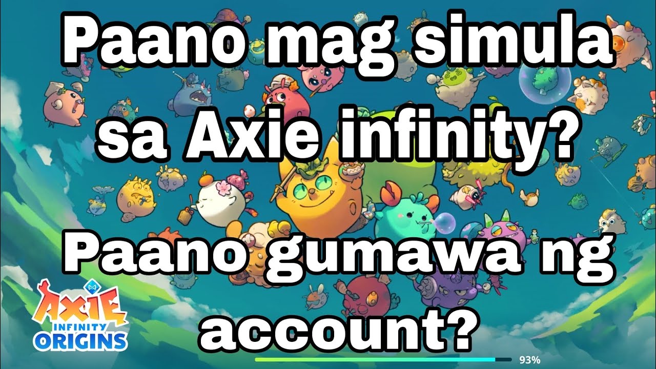 Paano mag simula sa Axie infinity? paano gumawa ng account? paano bumili ng Axie?