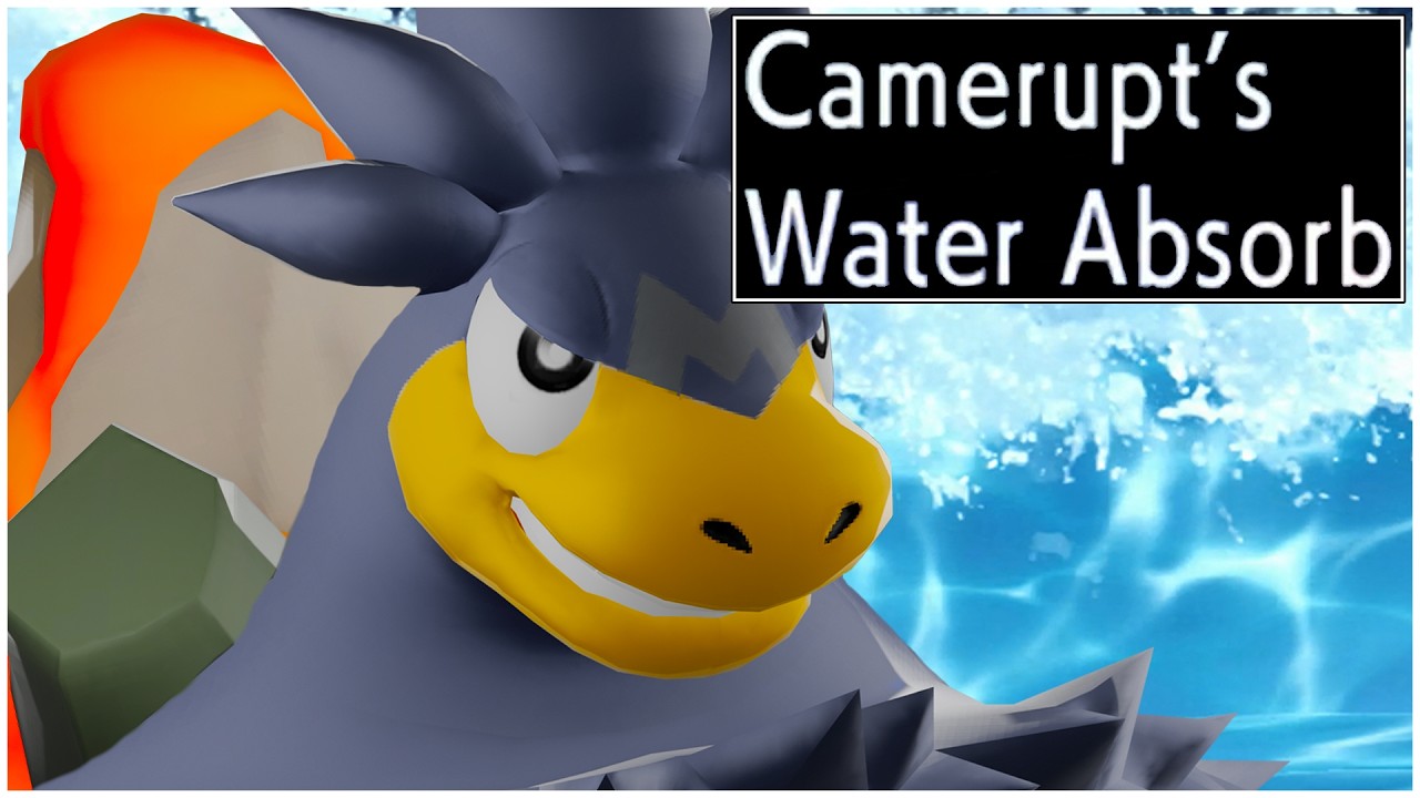 MEGA CAMERUPT Pokemon Champions Najlepszy zestaw ruch&oacute;w w drużynie - Jak korzystać z Camerupt Com...