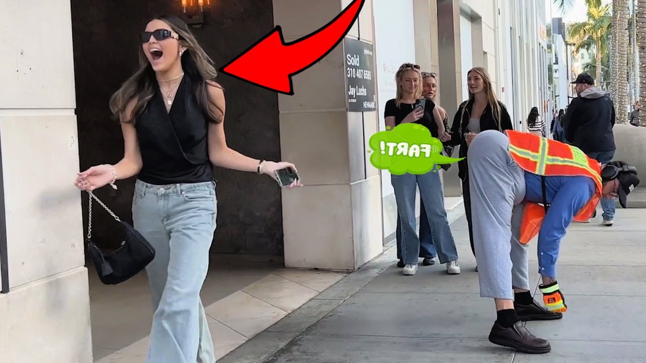 Aggressively Farting On Rich Girls Of Beverly Hills!!! (Farts Of Fury)