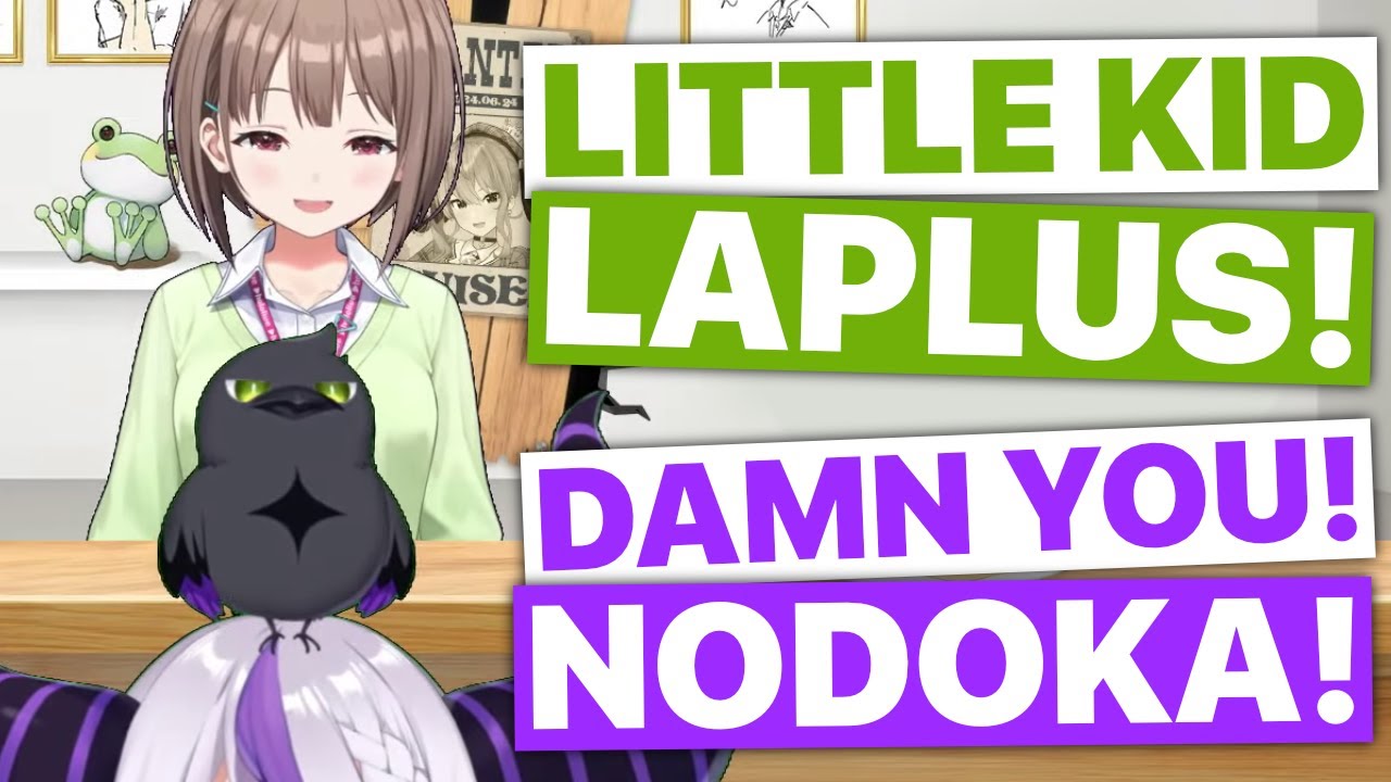 Nodoka Can't Stop Teasing Laplus (feat. Harusaki Nodoka & Laplus Darknesss / Hololive) [Eng Subs]