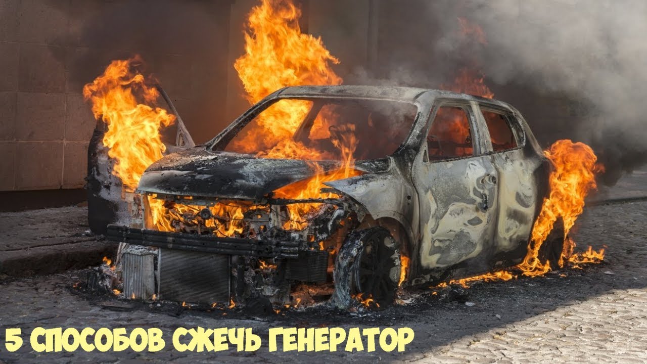 Почему сгорел генератор?!