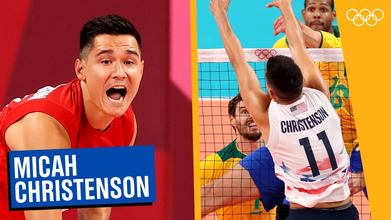 Micah Christenson's best sets at the Olympics! 🏐