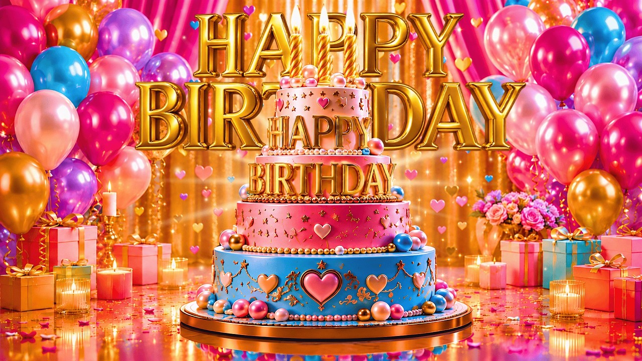 Happy Birthday Song 🎂 |  Celebrate with Love & Joy