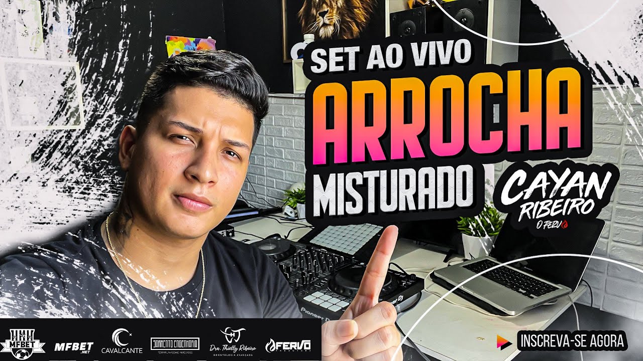 SET ARROCHA MISTURADO AO VIVO   DJ CAYAN