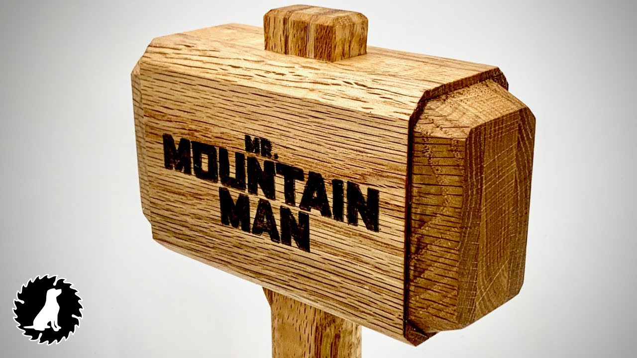 Making a Thor-Inspired Woodworking Mallet // Scrap Wood Project