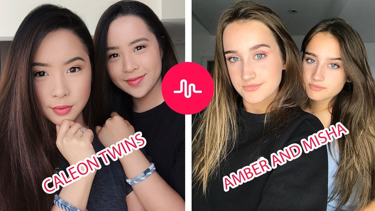 Best Caleon Twins Vs Amber and Misha ( Twins Musers Battle ) Musically Compilation
