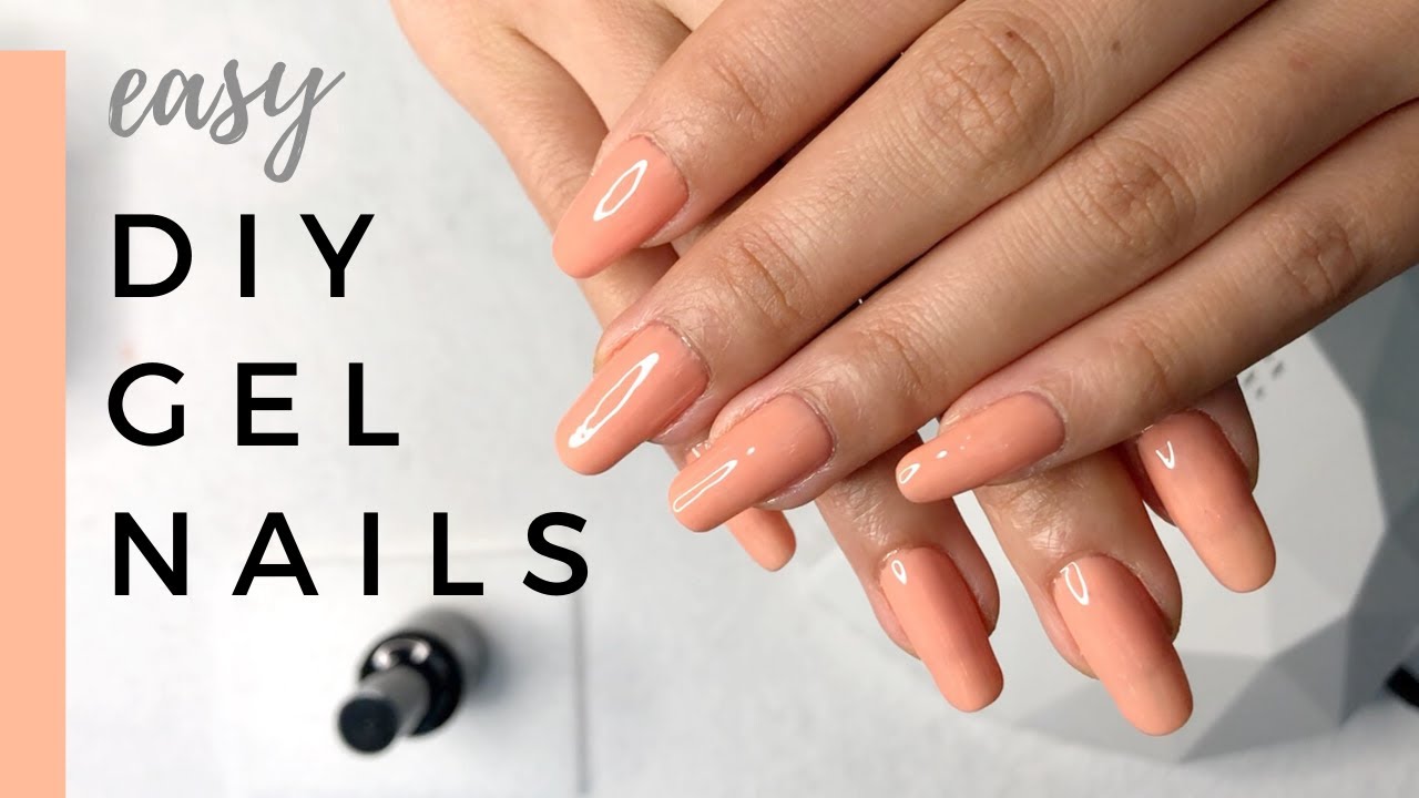 EASY DIY GEL NAIL USING BEETLES GEL NAIL STARTER KIT | Trying New Things