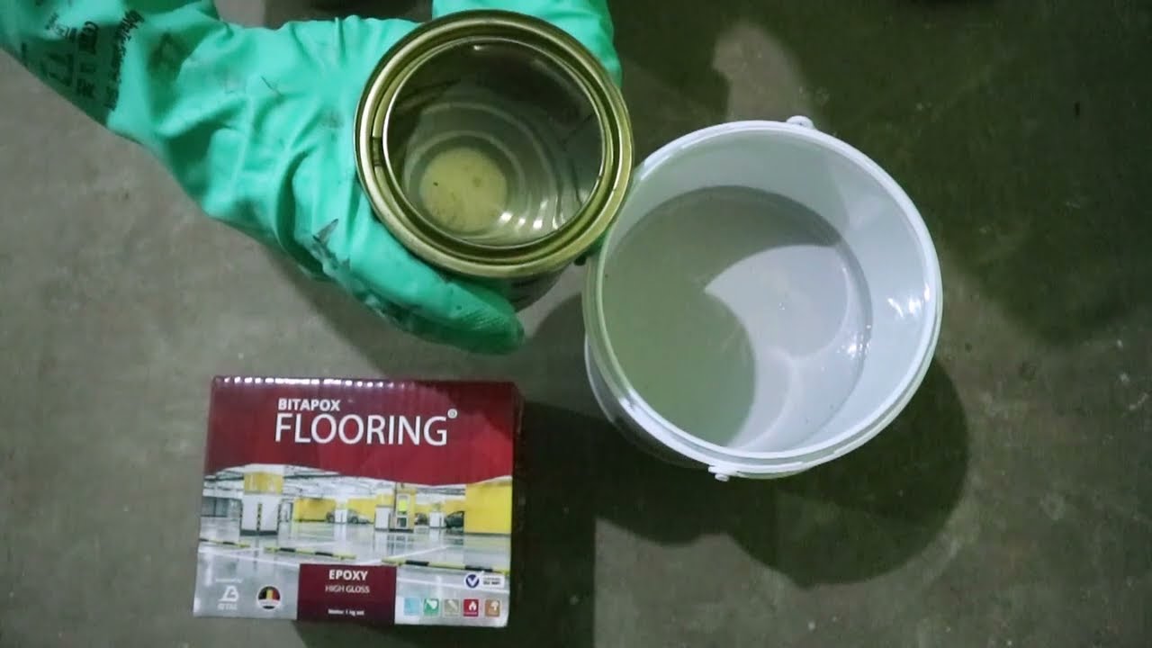 TUTORIAL MENGECAT EPOXY LANTAI_METALIC EPOXY FLOOR - BITAPOX FLOORING