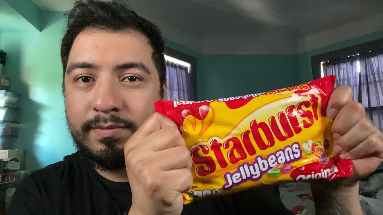 Soft Spoken ASMR 🍬 Eating Starburst Jellybeans with Sticky Chews & Crinkles