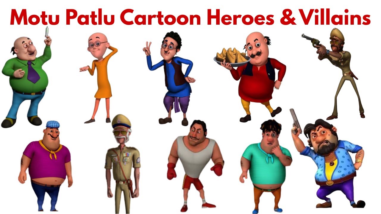 India’s Most Favorite Cartoon Characters 🤩 | Motu Patlu– 20+ Heroes & Villains Fun Facts!