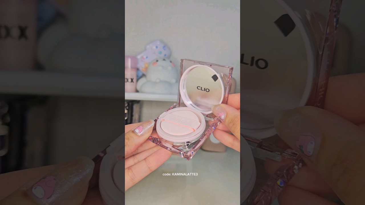 Clio mesh MINI cushion on YesStyle :)  #clio #kbeauty #kbeautymakeup #yesstyle  #koreanmakeup
