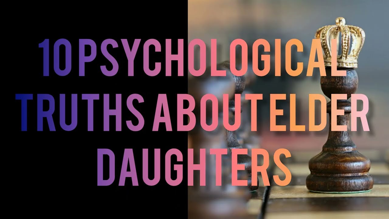 Psychological truth about ELDER DAUGHTER 👸#psychology #facts 